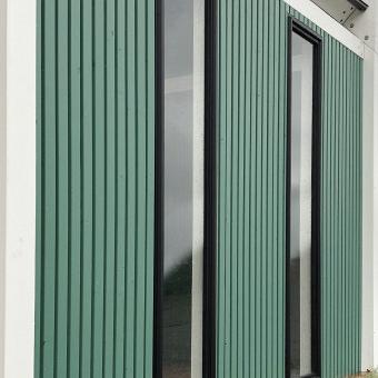Raam, industriële look, aluminium framewerk, zwart gecoat 50 cm.