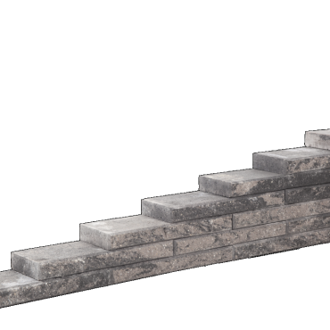 SB-1889 beton muurblok  55x20x6cm ★☆☆☆☆