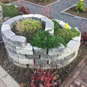 SB-2056 beton bloembakset   ★☆☆☆☆