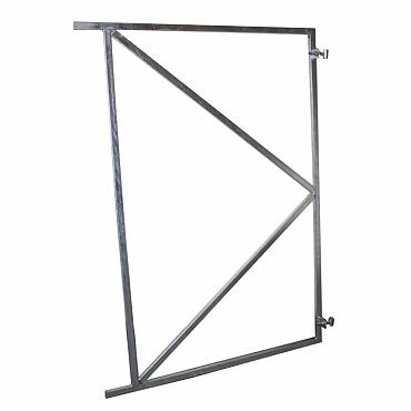 Stalen poortframe verz. 110x155cm verstelbaar
