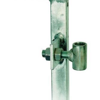 Stalen poortframe verz. 110x155cm verstelbaar