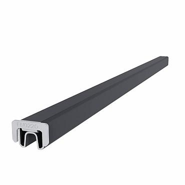 NewTechWood aluminium frameset t.b.v. reguliere schermplanken, zwart.