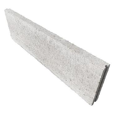 Betonband 7x40x100cm grijs