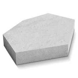Deer Organic tegel grijs type Crosshatch Full Tile Small 12cm