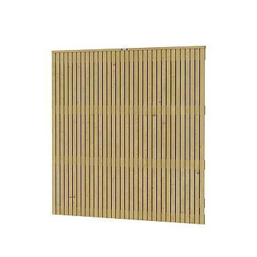 Vuren scherm Elan 180x180cm verticaal