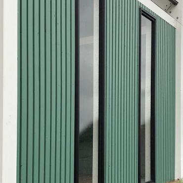 Raam, industriële look, aluminium framewerk, zwart gecoat 50 cm.