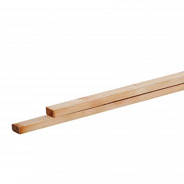 Midden-Europees vuren fijnbezaagde panlat 2,4x4,8x250 cm, groen geïmpregneerd