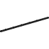 Hillfence metalen hoekpaal, 6x6x240 cm, zwart