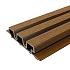 PROMO Composiet rhombusprofiel triple 3,3x17x390cm Teak