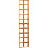 Hardhouten trellis rechthoek 40x180 cm