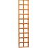 Hardhouten trellis rechthoek 40x180 cm