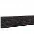 Betonplaat dubbelzijdig leisteenmotief 36x3,5x184 cm, antraciet gecoat