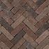SB-25537 gebakken klinker dikformaat getrommeld 20x6,5x6cm ★★★★★