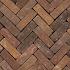 SB-25541 gebakken klinker dikformaat getrommeld 20x6,5x6cm ★★★★★