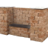Redsun Combi wall Mont Blanc 30x15x12cm