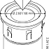 In-Lite LEDspot Smart Flux rond 60mm 12V Tone (excl. ring 68)