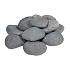 Zak Beach Pebbles (plat) zwart 30-60mm à 20kg