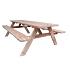 Picknicktafel Wout Douglas blank bladmaat 74x240cm