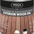 Woca Exterior Oil Zwart 0,75 L