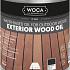 Woca Exterior Oil Antraciet 0,75 L