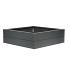 Bloembak - ANTRACIET 120x120x28 cm