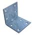 Versterkingshoek 60x60x60mm verzinkt
