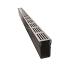 ACO Slimline goot 6,1x10x100cm met RVS designrooster