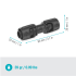 Gardena 13203 Verbindingsstuk 13mm 1/2"(3 st.)