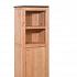 Buitenkeuken enkel 168 Excellent, 168x61,5x56cm (HxBxD) met 3 schappen en deuren, onbehandeld.