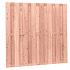 Douglas fijnbezaagd plankenscherm 18-planks 15 mm, 180x180cm, onbehandeld