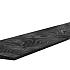 Douglas Zweeds rabat 1,1-2,7x19,5x400 cm, zwart gespoten