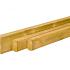 Scandinavisch vuren geschaafde bovenligger 3,8x10x450 cm, groen geïmpregneerd