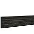 Betonplaat dubbelzijdig rotsmotief 36x3,5x184 cm, antraciet gecoat