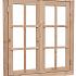 Douglas dubbel uitzetraam Prestige met dubbelglas, 112x120,5 cm, onbehandeld