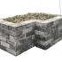 SB-2048 beton muurblok getrommeld 30x20x10cm ★☆☆☆☆