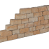 SB-2054 beton muurblok 24/17x15x10cm ★☆☆☆☆