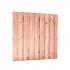 Douglas fijnbezaagd plankenscherm 19-planks 15 mm, 180x180cm tbv betonsysteem, onbehandeld