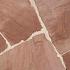 Weser flagstones (Duitsland) rood