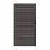 NewTechWood Co-extrusie composiet deur in aluminium frame, horizontaal triple, 100x195 cm, Silver Gr