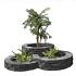 SB-2072 beton bloembakset   ★☆☆☆☆
