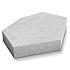 Deer Organic tegel grijs type Crosshatch Full Tile Small 12cm