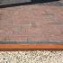 U-profiel gelijkzijdig tbv opsluitband 6cm - 300x6,4x4,57/4,57cm Corten