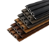 Composiet rhombusprofiel triple 3,3x17x390cm diepzwart