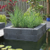 SB-4816 beton muurblok getrommeld 30x15x15cm ★☆☆☆☆