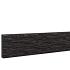 Betonplaat dubbelzijdig leisteenmotief 36x3,5x184 cm, antraciet gecoat