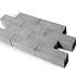 SB-5230 betontegel  rustiek 21x7x8cm ★★☆☆☆
