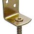 L-beslag geel verzinkt los