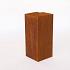 Overzetstuk muurelement hoek 20x30x15,8cm corten